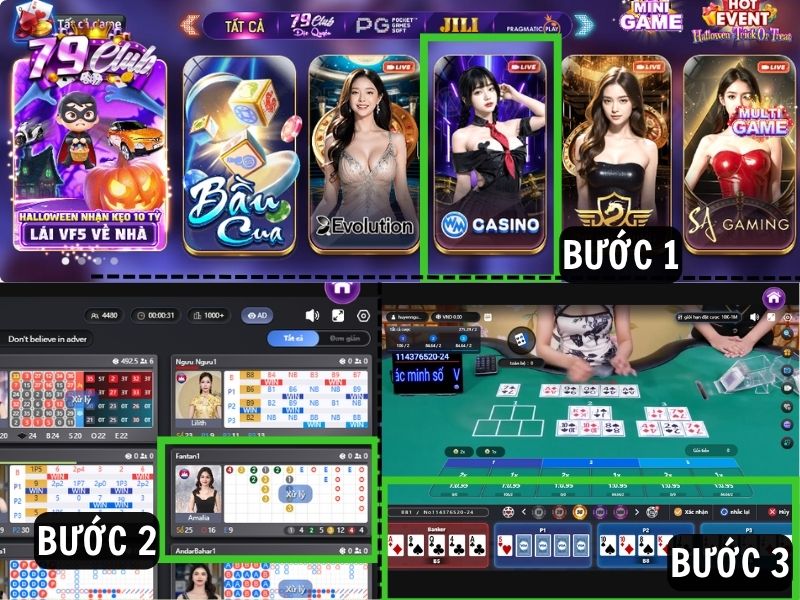 cuoc fantan khong kho voi minh hoa cac buoc tren day